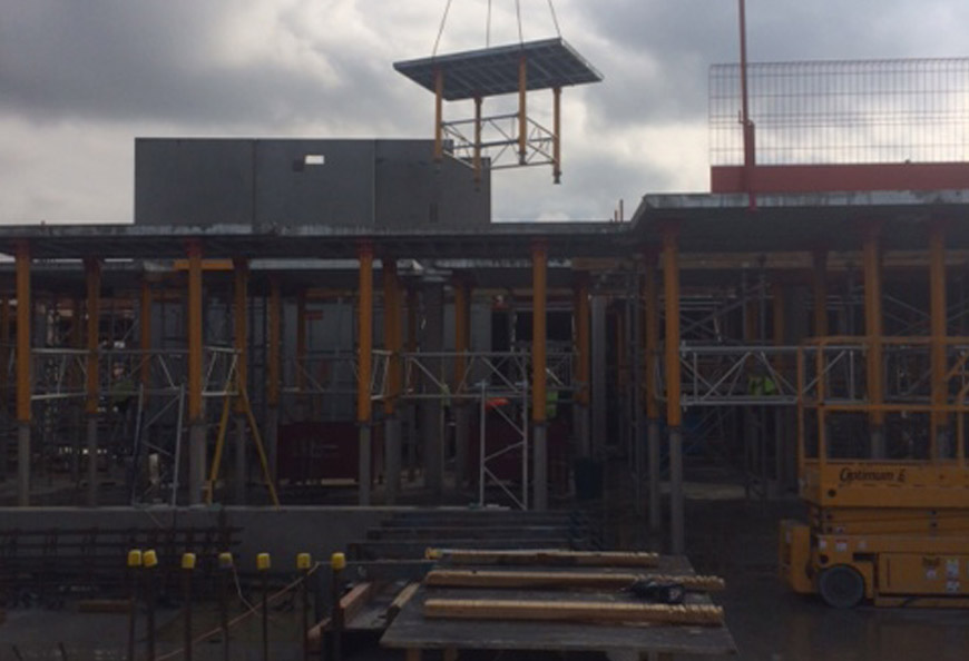 Site Application for Slab